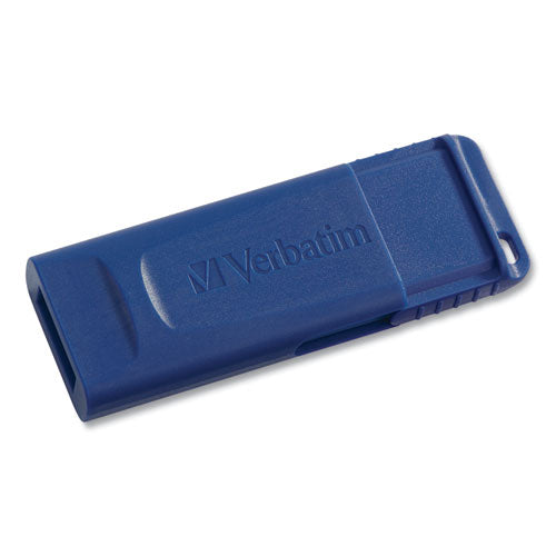 VERBATIM Classic USB 2.0 Flash Drive, 16 GB, Blue - 97275