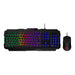 MSI FORGE GK100 COMBO keyboard Mouse included Gaming USB QWERTY US English Black - FORGEGK100C MSI