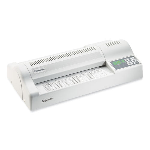 FELLOWES Proteus 125 Laminator, Six Rollers, 12" Max Document Width, 10 mil Max Document Thickness - 5709501