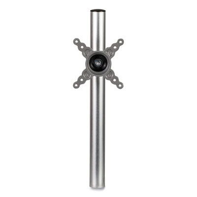 Lotus Single Monitor Arm Kit, For 26" Monitors, 180 Degree Rotation, 180 Degree Pan, Silver, Supports 17 lb - 8042801