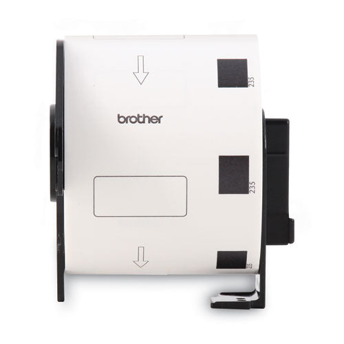 BROTHER Die-Cut Removable Paper Labels, 1.1" x 2.1", White, 800 Labels/Roll - DK3235