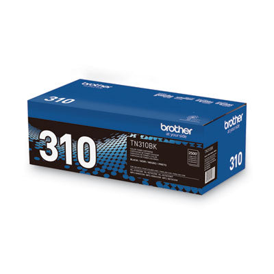 TN310BK Toner, 2,500 Page-Yield, Black - TN310BK