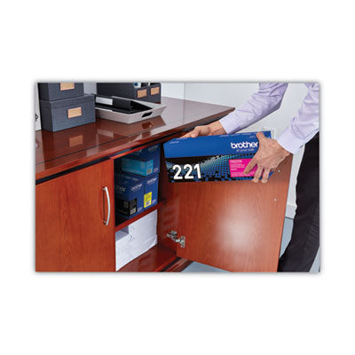 TN221M Toner, 1,400 Page-Yield, Magenta - TN221M