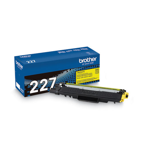 BROTHER  High-Yield Toner, 2,300 Page-Yield, Yellow - TN227Y