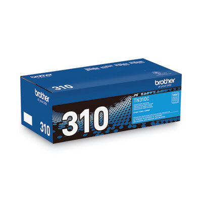 TN310C Toner, 1,500 Page-Yield, Cyan - TN310C