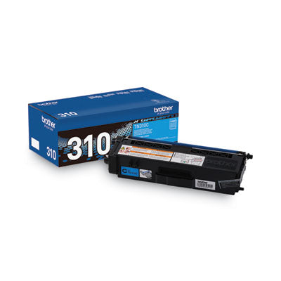 TN310C Toner, 1,500 Page-Yield, Cyan - TN310C