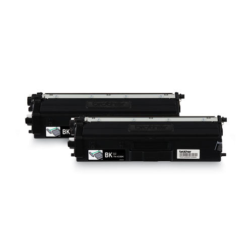 BROTHER High-Yield Toner, 4,500 Page-Yield, Black, 2/Pack - TN4332PK BROTHER
