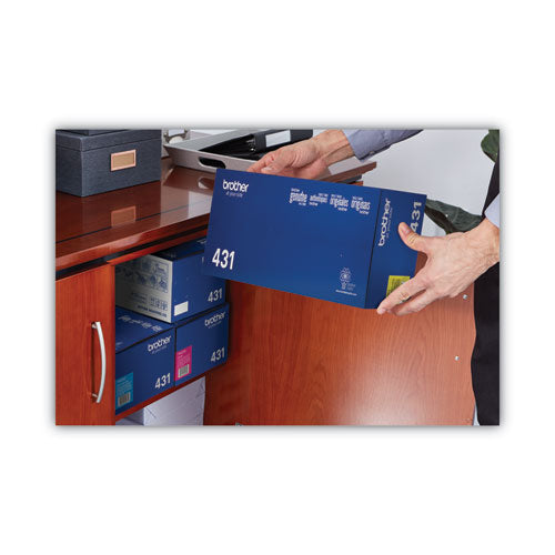 BROTHER Toner, 1,800 Page-Yield, Yellow - TN431Y BROTHER