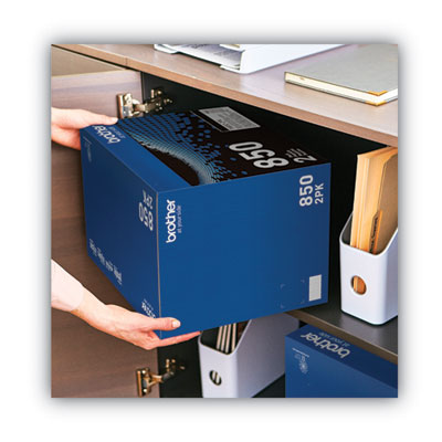 TN8502PK High-Yield Toner, 8,000 Page-Yield, Black, 2/Pack - TN8502PK