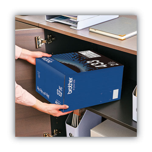 BROTHER High-Yield Toner, 4,500 Page-Yield, Black, 2/Pack - TN4332PK BROTHER