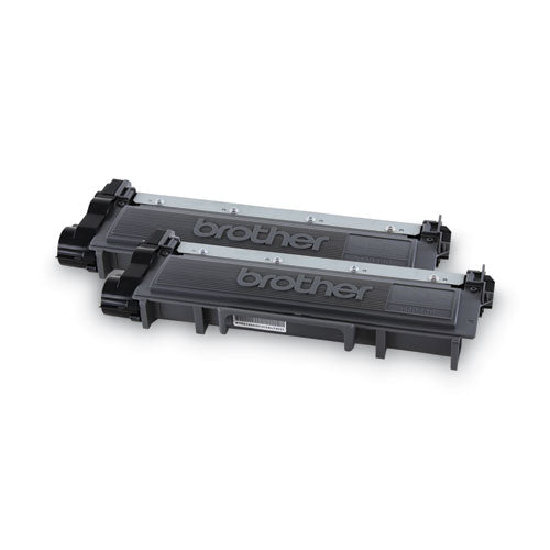BROTHER  High-Yield Toner, 2,600 Page-Yield, Black, 2/Pack - TN6602PK