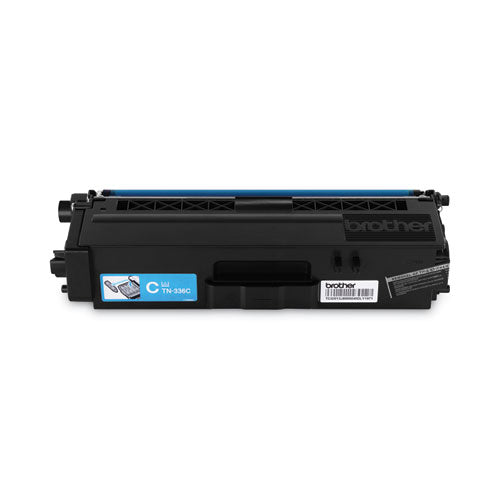 BROTHER  High-Yield Toner, 3,500 Page-Yield, Cyan - TN336C