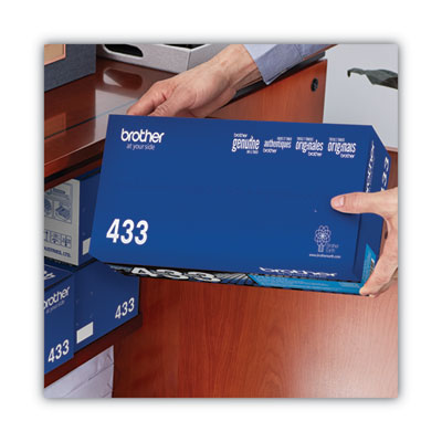 TN433C High-Yield Toner, 4,000 Page-Yield, Cyan - TN433C