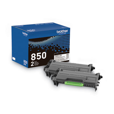 TN8502PK High-Yield Toner, 8,000 Page-Yield, Black, 2/Pack - TN8502PK