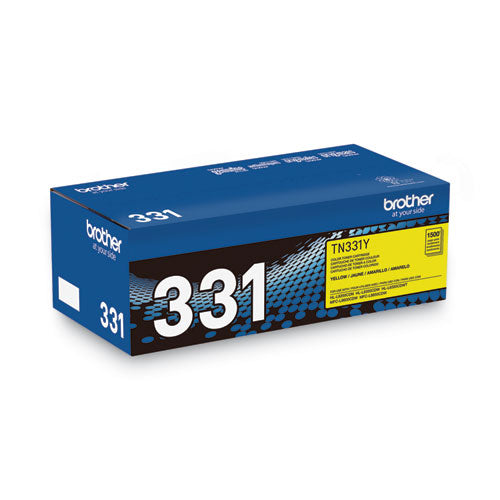 BROTHER Toner, 1,500 Page-Yield, Yellow - TN331Y BROTHER