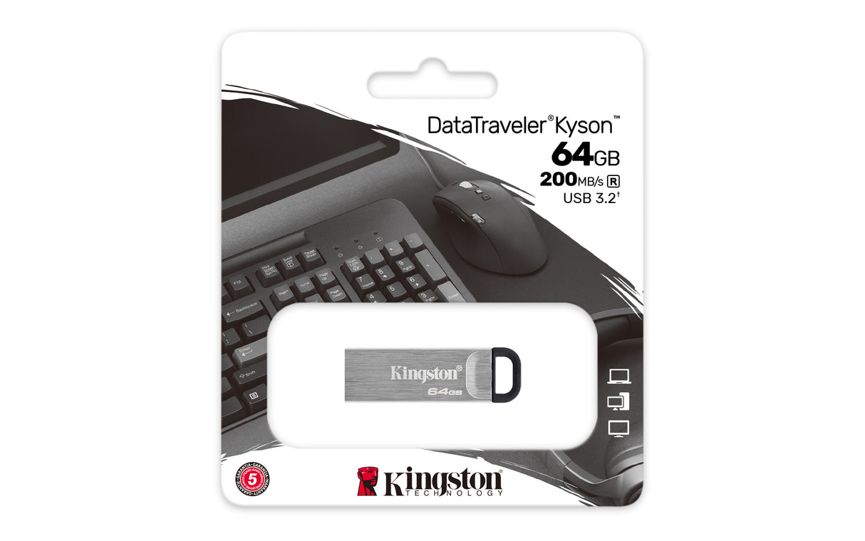 Kingston Technology DataTraveler 64GB Kyson USB Flash Drive - DTKN/64GB