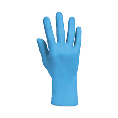 G10 Flex Blue Nitrile Gloves, Powder-Free, Small, 3 mil Thick, 9.5" Long, Blue, 100/Box, 10 Boxes/Carton - 54332