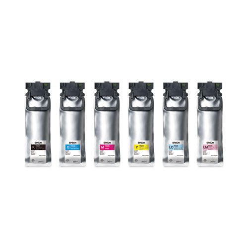 EPSON (T46J) UltraChrome High-Yield Ink, 250 mL, Cyan - T46J220