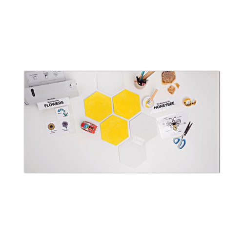 3M Laminating Pouches, 3 mil, 9" x 11.5", Gloss Clear, 100/Pack - TP3854-100