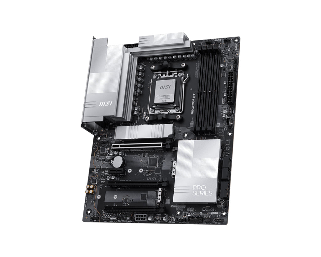 MSI PRO X870E-P WIFI motherboard AMD X870E Socket AM5 ATX - X870EPWIFI - eCommerce Business Prime