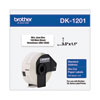 Die-Cut Address Labels, 1.1" x 3.5", White, 400 Labels/Roll - DK1201