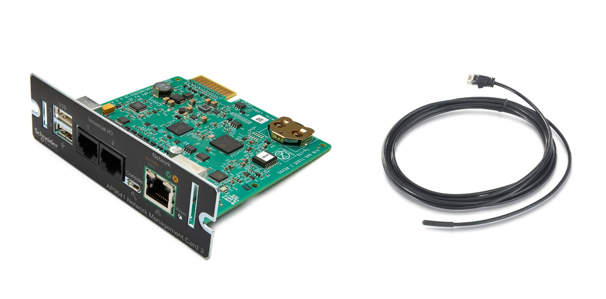 APC AP9641 Smart-UPS Network Management Card (gen3) with environmental monitoring - AP9641 APC