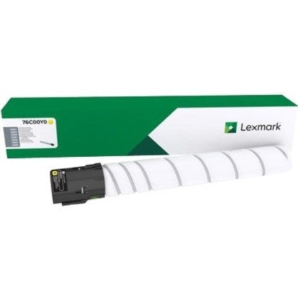 Lexmark Yellow Toner Cartridge Yield 11,500 Pages 76C00Y0 Lexmark