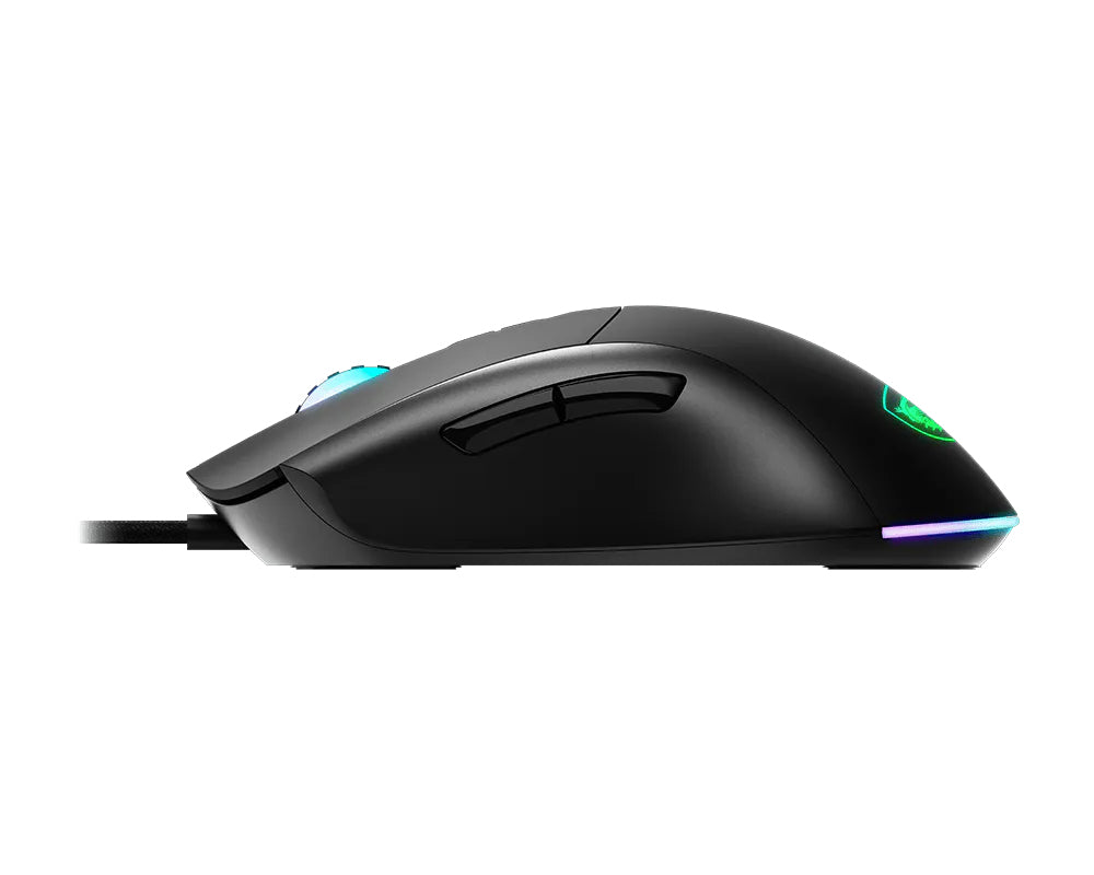 MSI FORGE GM320 mouse Gaming Ambidextrous USB Type-A Optical 12800 DPI - FORGEGM320