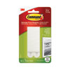 Damage-Free Hanging Picture Hanging Strip Pairs, Holds Up to 4 lb, Large: 0.75" x 3.65", White, 4/Pack - 17206-ES