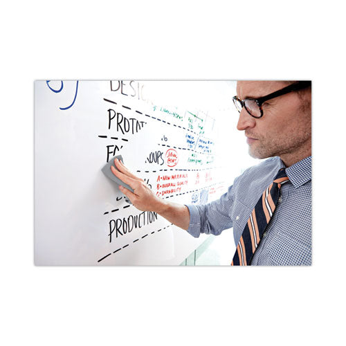 3M Dry Erase Cleaning Cloth, 10.63" x 10.63", Gray - DEFCLOTH 3M