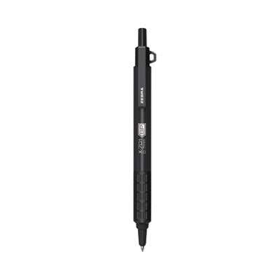 X-701 Ballpoint Pen, Retractable, Fine 0.7 mm, Black Ink, Black Barrel - 29811