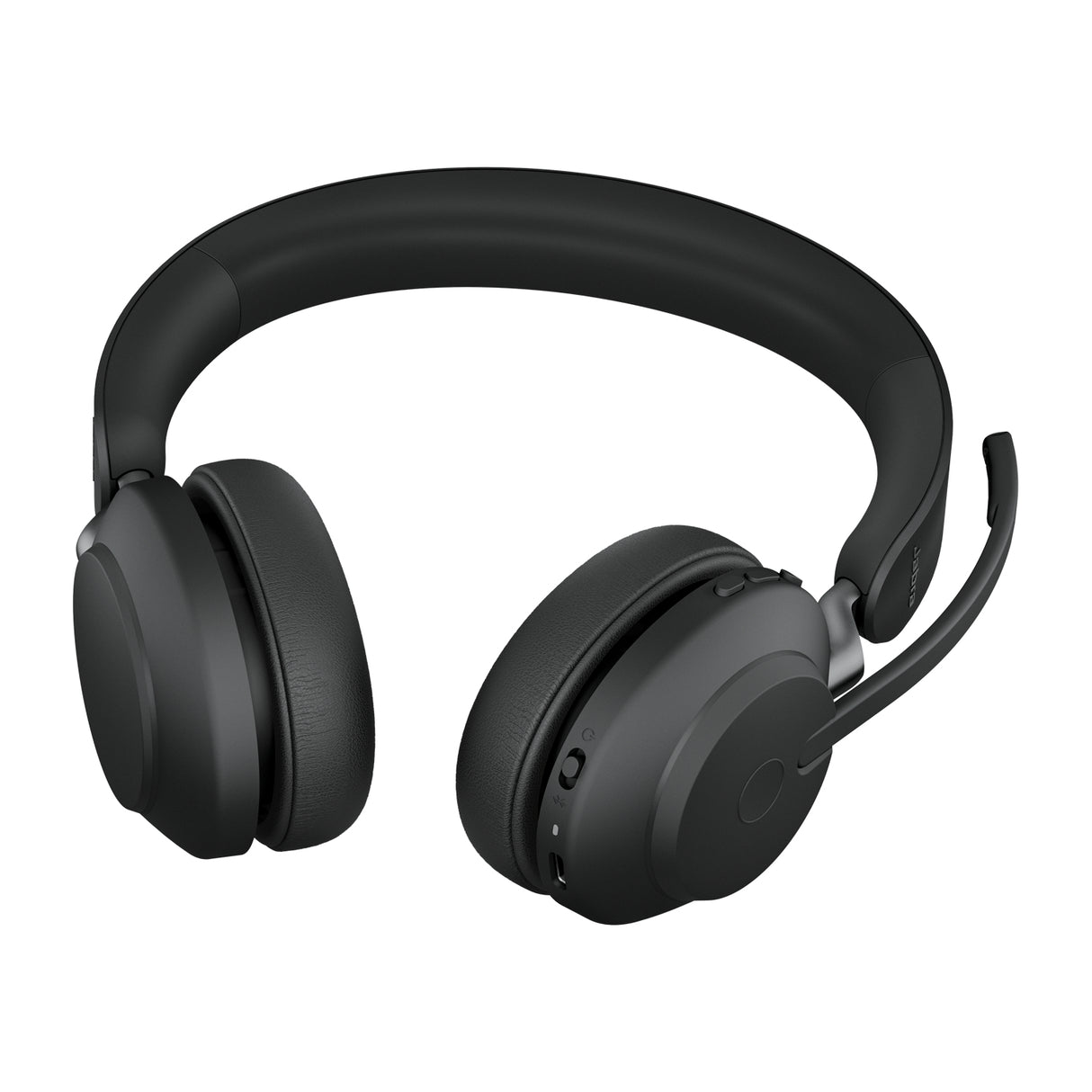 Jabra Evolve2 65 UC Stereo Std Headset Wireless Head-band Office/Call center USB Type-C Bluetooth Charging stand Black - 26599-989-889-01