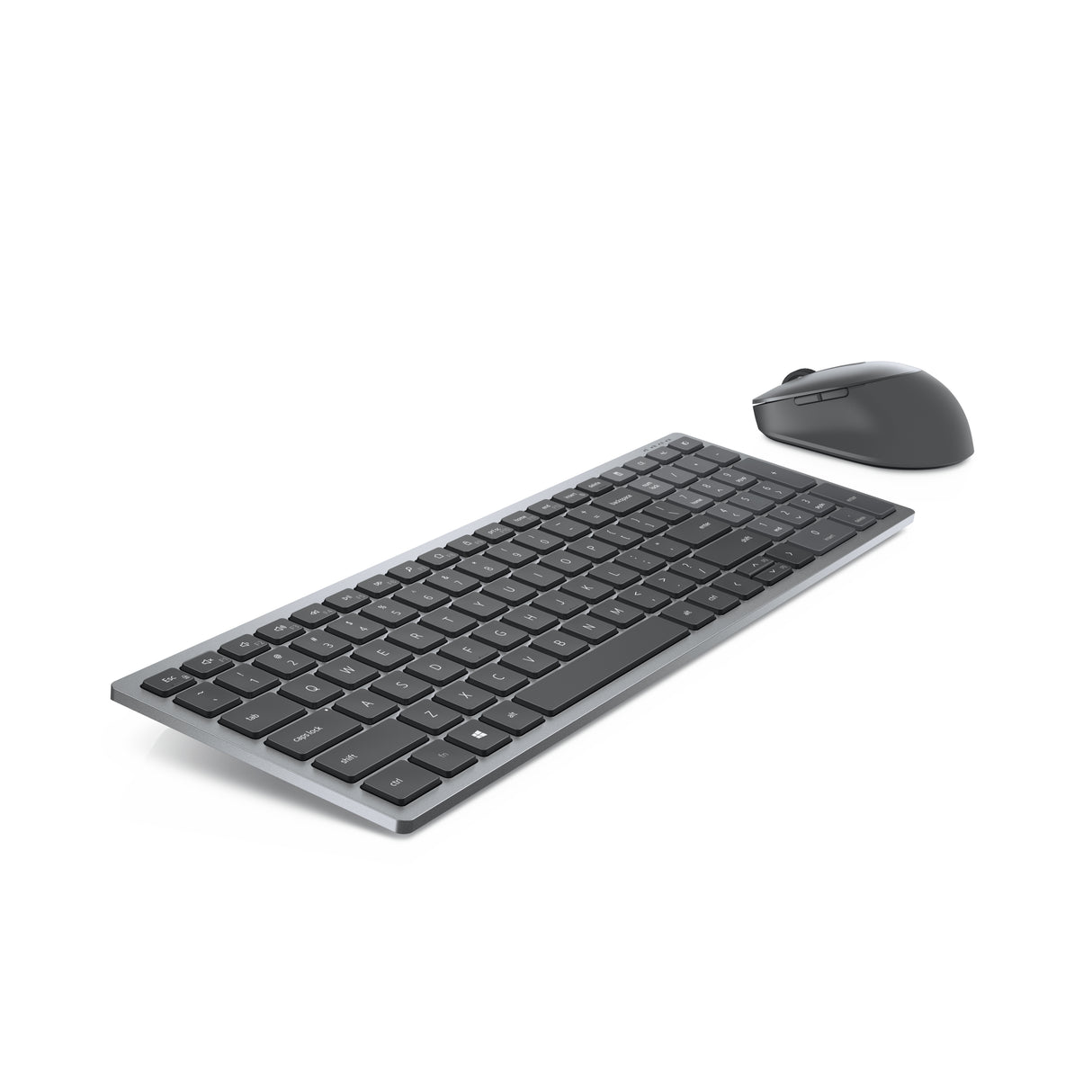 DELL KM7120W keyboard Mouse included Office RF Wireless + Bluetooth English Grey, Titanium - KM7120W-GY-US