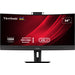 Viewsonic VG3457CV computer monitor 86.4 cm (34") 3440 x 1440 pixels UltraWide Quad HD LED Black - VG3457CV