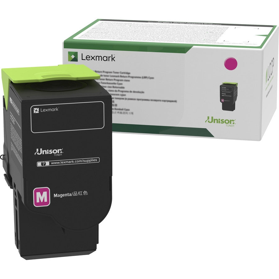 Lexmark Magenta Toner Cartridge Return Program Yield 1,400 Pages 78C10M0 Lexmark