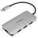 Targus ACH226BT interface hub USB 3.2 Gen 1 (3.1 Gen 1) Type-C 5000 Mbit/s Silver - ACH226BT