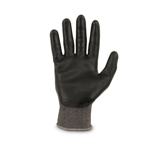 C2G ProFlex 7072 ANSI A7 Nitrile-Coated CR Gloves, EN388: 4X44F, 9" Long, XX-Large, Gray, Pair - 10316