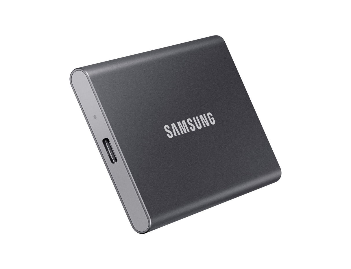 Samsung T7 2 TB USB Type-C 3.2 Gen 2 (3.1 Gen 2) Titanium - MU-PC2T0T/AM