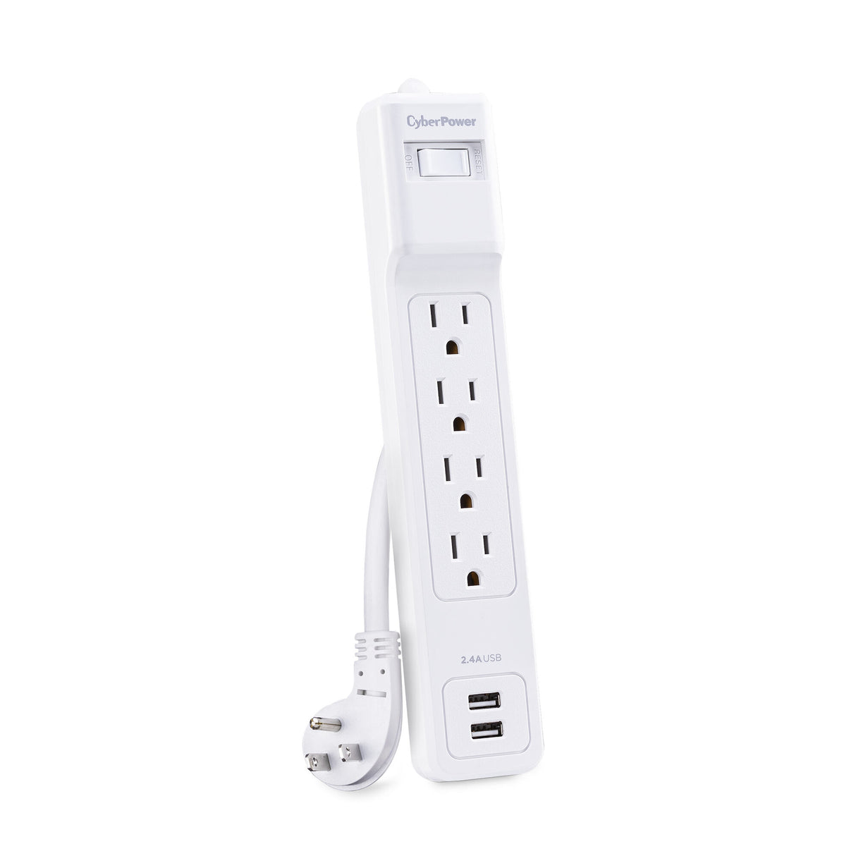 CyberPower P403URC1 surge protector White 4 AC outlet(s) 900 m - P403URC1