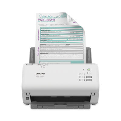ADS-4300N Professional Desktop Scanner, 600 dpi Optical Resolution, 80-Sheet Auto Document Feeder - ADS4300N
