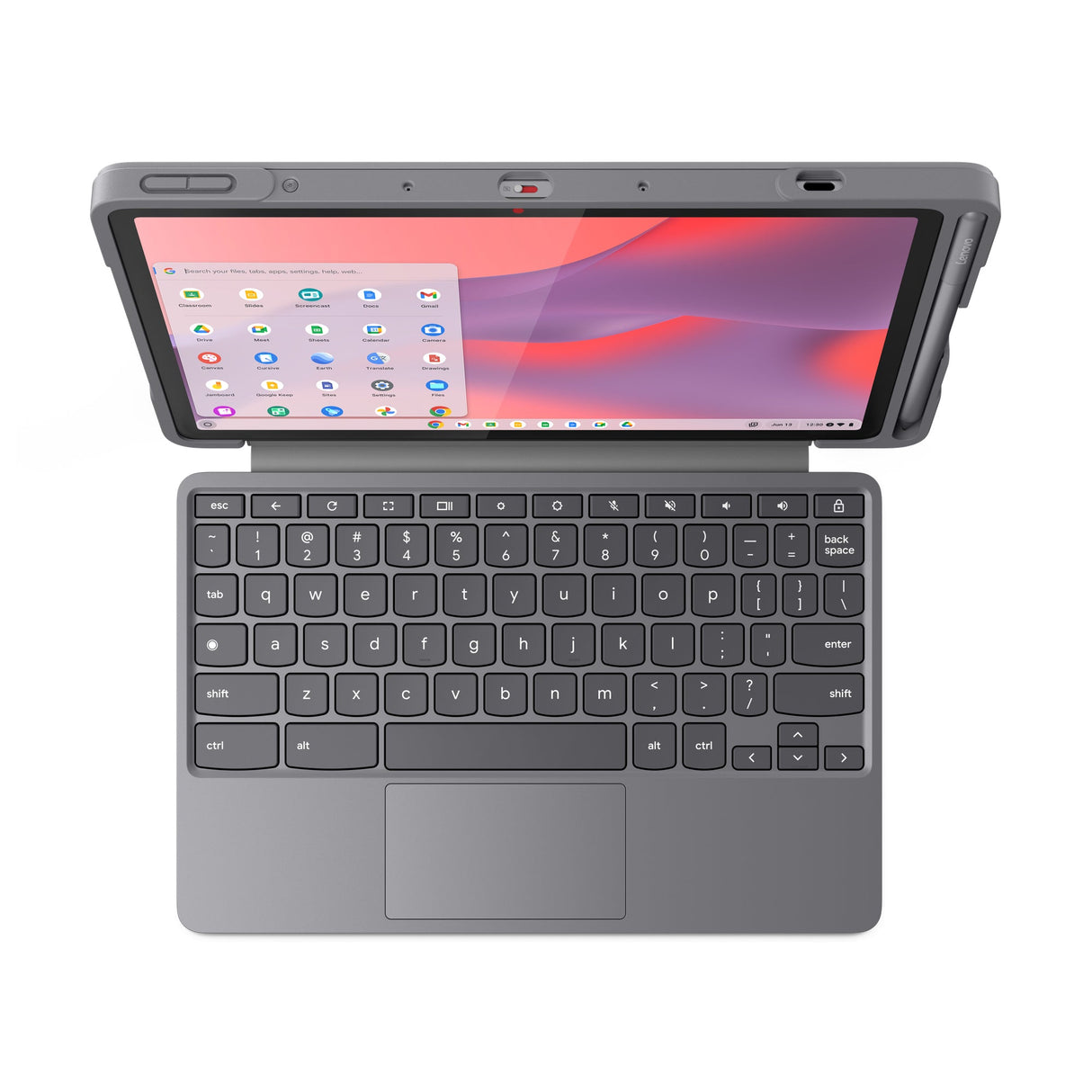 Lenovo Chromebook Duet EDU G2 MediaTek Kompanio 64 GB 27.8 cm (10.9") 8 GB Wi-Fi 6 (802.11ax) ChromeOS Grey - 83HJ0009UB LENOVO