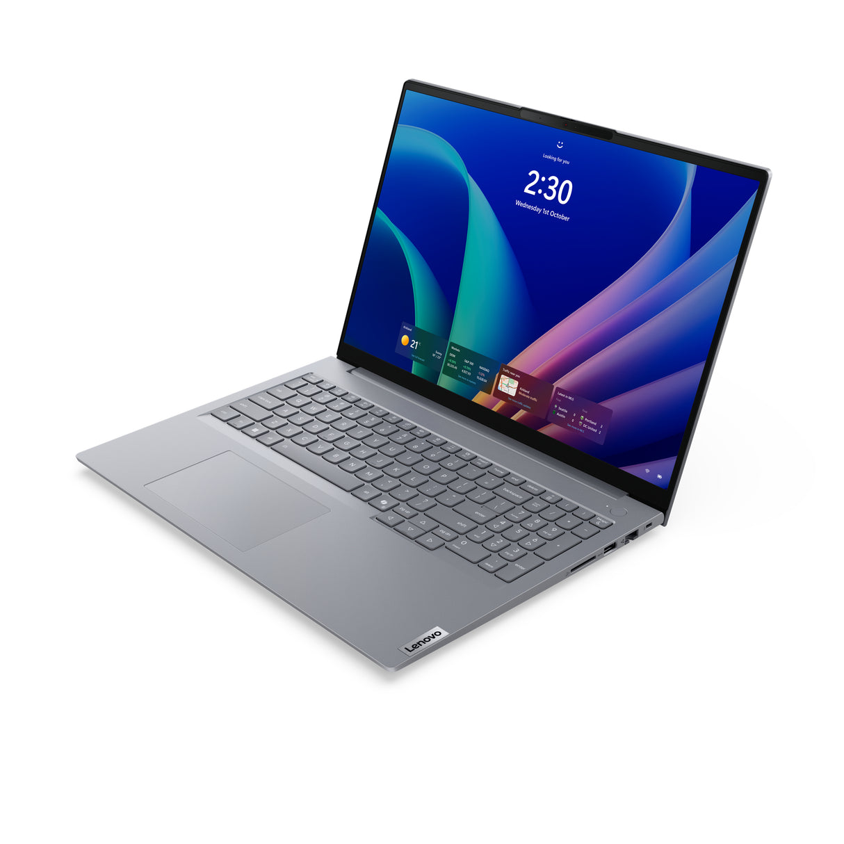 Lenovo ThinkBook 16 G9 IPL Copilot+ PC Intel Core Ultra 5 325 Laptop 40.6 cm (16") WUXGA 16 GB DDR5-SDRAM 512 GB SSD Wi-Fi 7 (802.11be) Windows 11 Pro Grey - 21UR000CUS