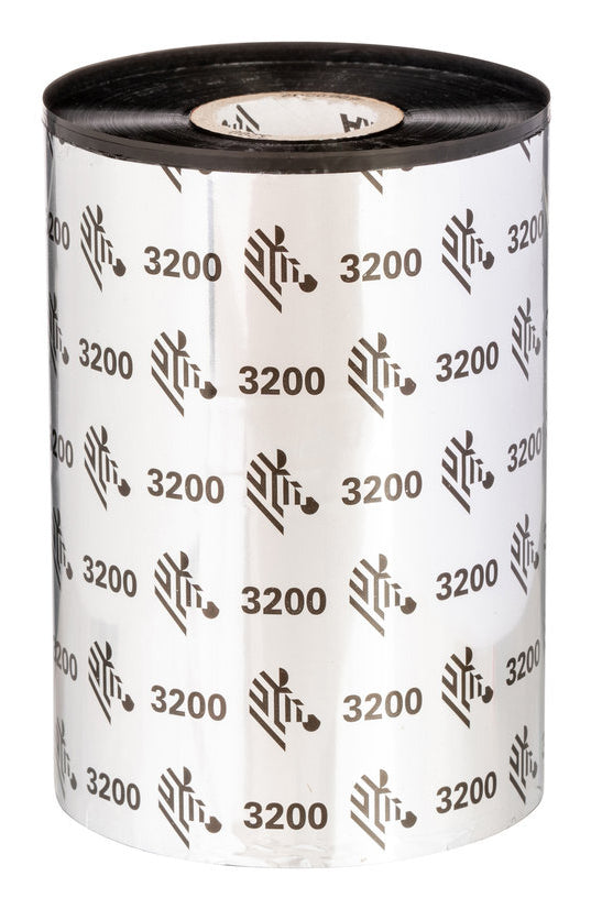 Zebra 3200 Wax/Resin thermal ribbon 450 m Black - 03200BK22045