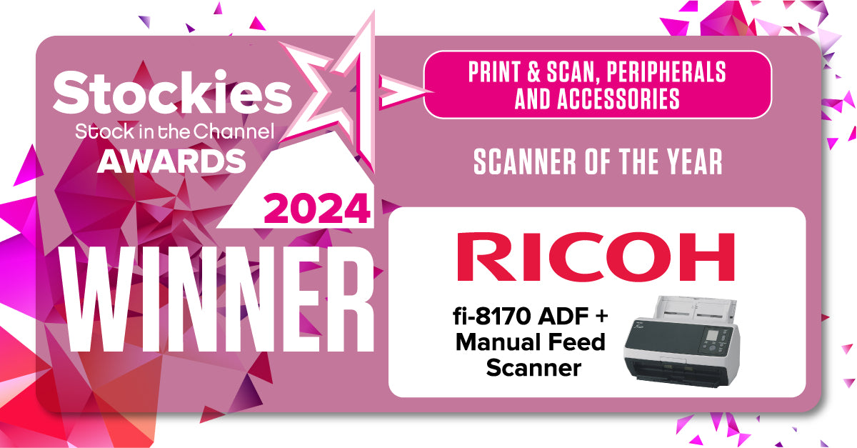 Ricoh fi-8170 ADF + Manual feed scanner 600 x 600 DPI A4 Black, Grey - PA03810-B055