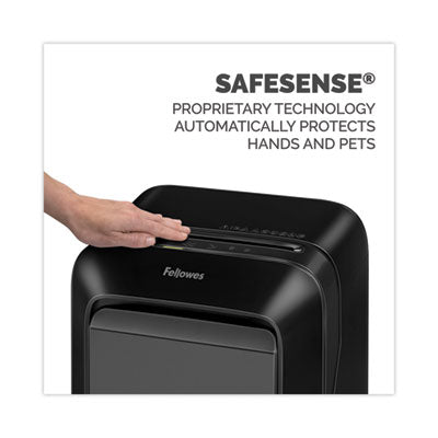 Powershred LX210 Micro-Cut Shredder, 16 Manual Sheet Capacity, Black - 5015201