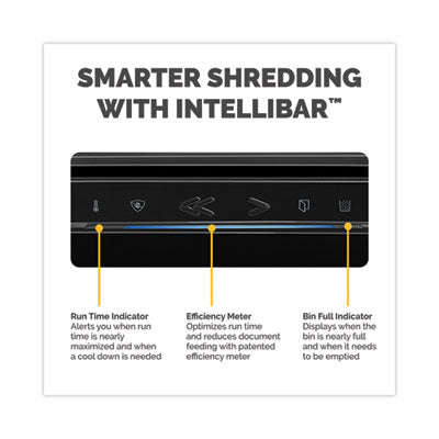 Powershred LX210 Micro-Cut Shredder, 16 Manual Sheet Capacity, Black - 5015201