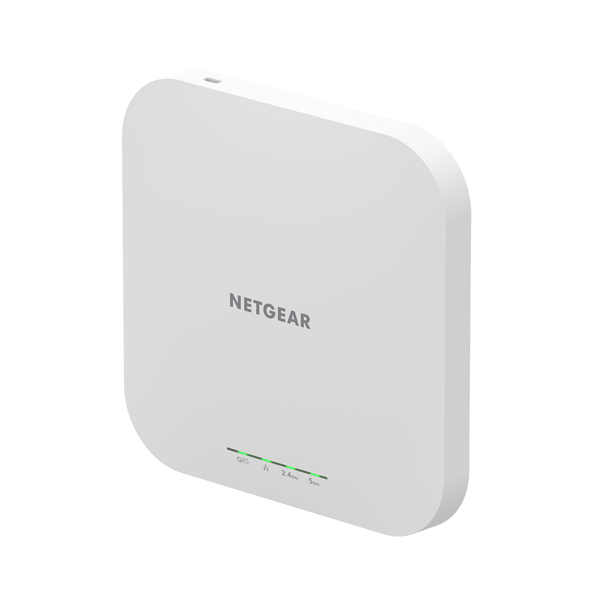 NETGEAR Insight Cloud Managed WiFi 6 AX1800 Dual Band Access Point (WAX610) 1800 Mbit/s White Power over Ethernet (PoE) - WAX610-100NAS