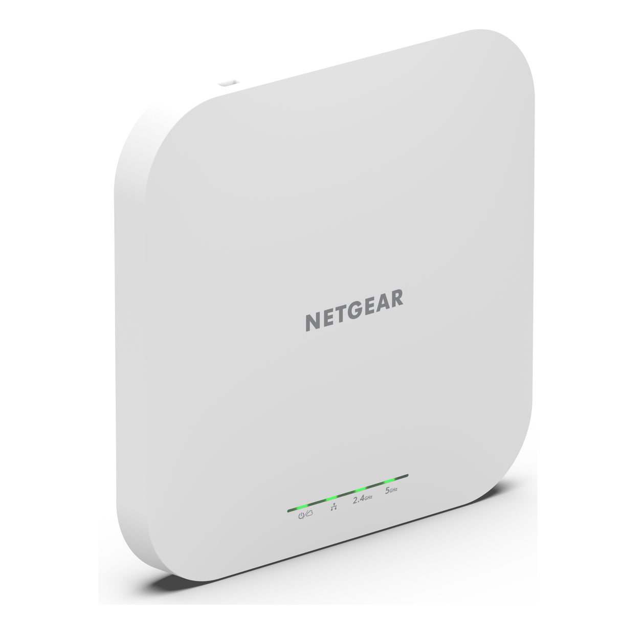 NETGEAR Insight Cloud Managed WiFi 6 AX1800 Dual Band Access Point (WAX610) 1800 Mbit/s White Power over Ethernet (PoE) - WAX610-100NAS