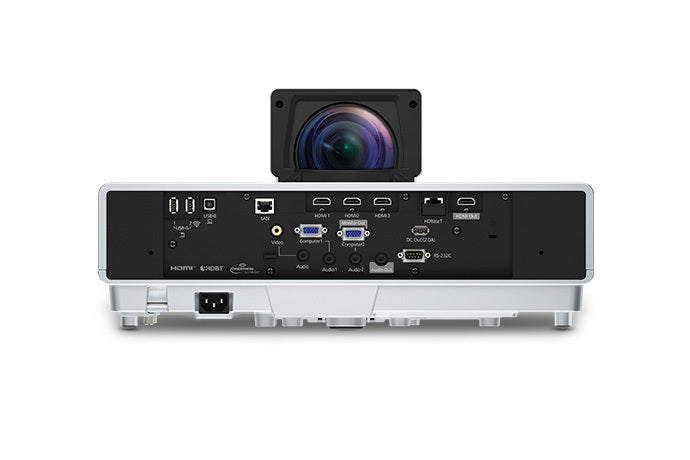 Epson PowerLite 800F Ultra short throw projector 5000 ANSI lumens 3LCD WXGA (1366x768) White - V11H923520