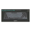 MX Mechanical Wireless Illuminated Performance Keyboard, Mini, Graphite - 920-010550